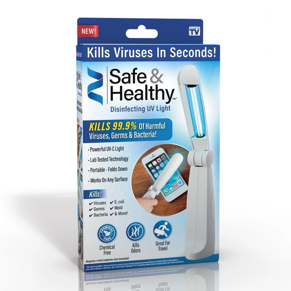 As Seen On TV! Safe & Healthy UV Light